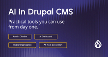 AI in Drupal CMS 2.0: Practical tools you can use from day one